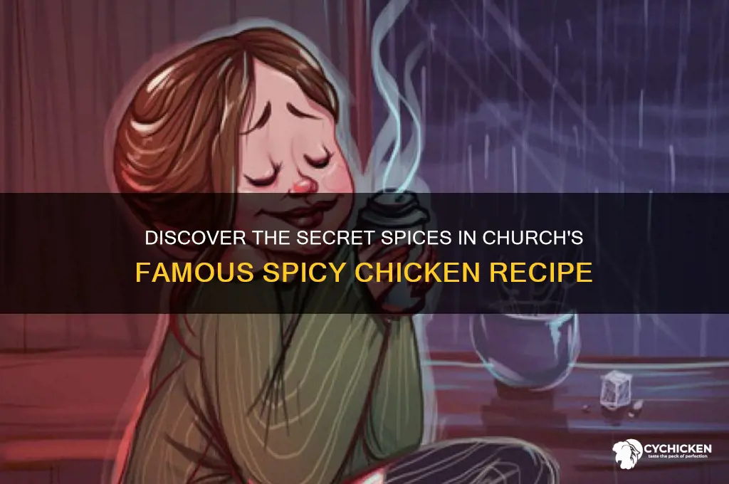 what spices are in churches spicy chicken