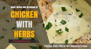 Herbs and Spices in Cream of Chicken: The Secret Blend