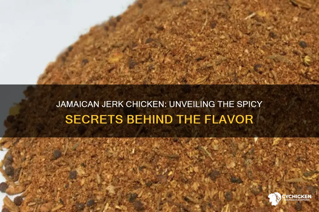 what spices are in jamaican jerk chicken