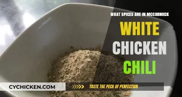 McCormick White Chicken Chili: Unveiling the Spice Blend Secrets