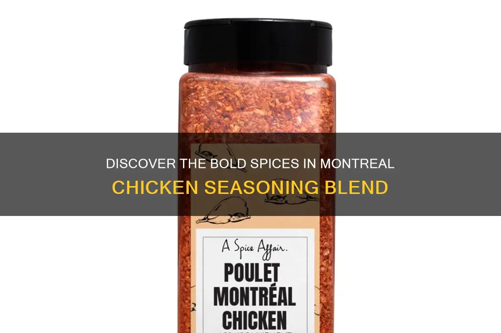 what spices are in montreal chicken seasoning