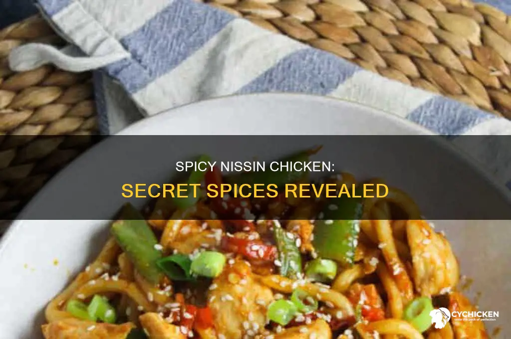 what spices are in nissin hot and spicy chicken
