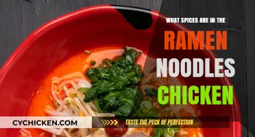 Unveiling the Flavorful Spices in Chicken Ramen Noodles