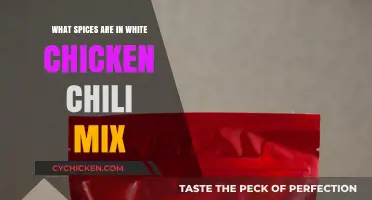 Discover the Flavorful Spices in White Chicken Chili Mix