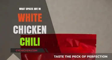 Discover the Flavorful Spices in White Chicken Chili Recipe