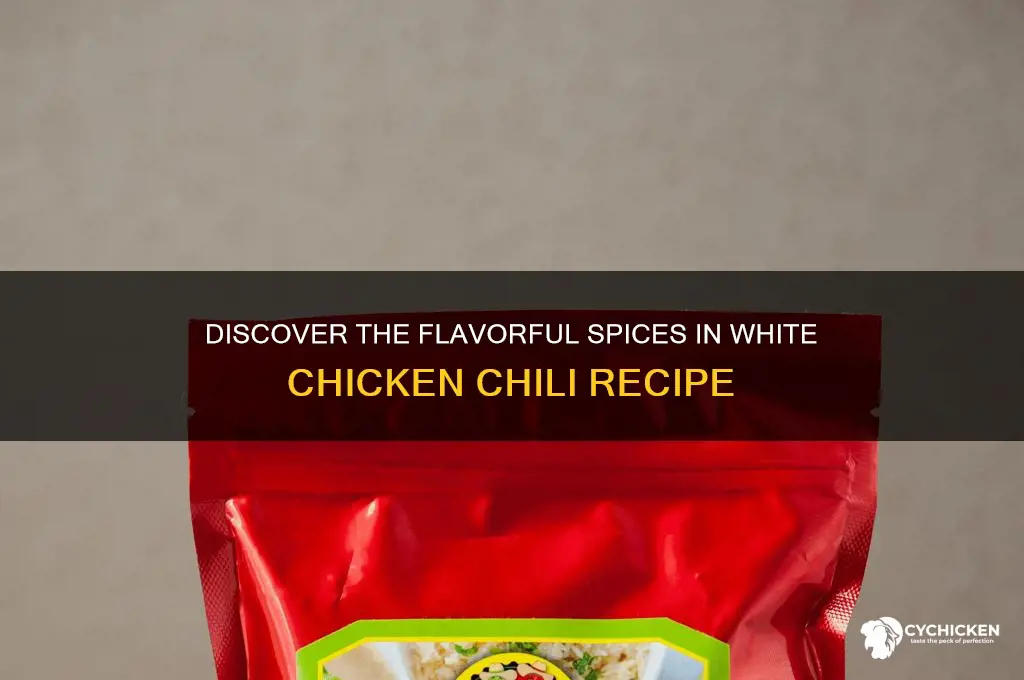 what spices are in white chicken chili
