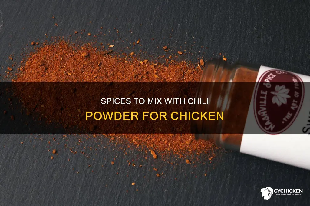 what spices are mixed with chili powder for chicken
