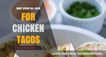 Essential Spices for Flavorful Chicken Tacos: A Simple Guide
