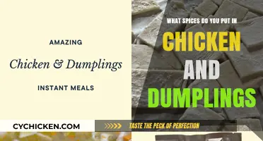 Chicken & Dumplings: Spices for a Hearty Comfort Dish