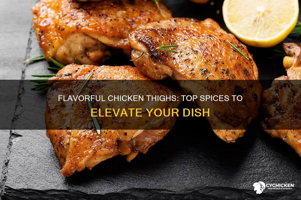 what spices go well with chicken thighs