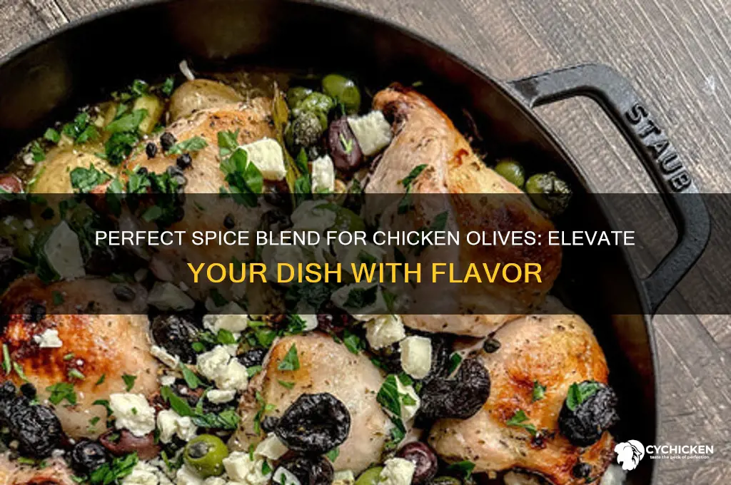 what spices should i put on chicken olives