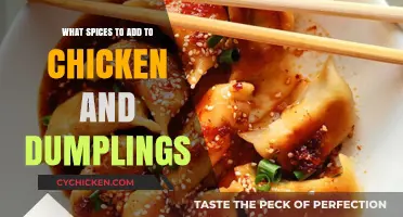 Flavorful Chicken and Dumplings: Essential Spices to Elevate Your Comfort Dish