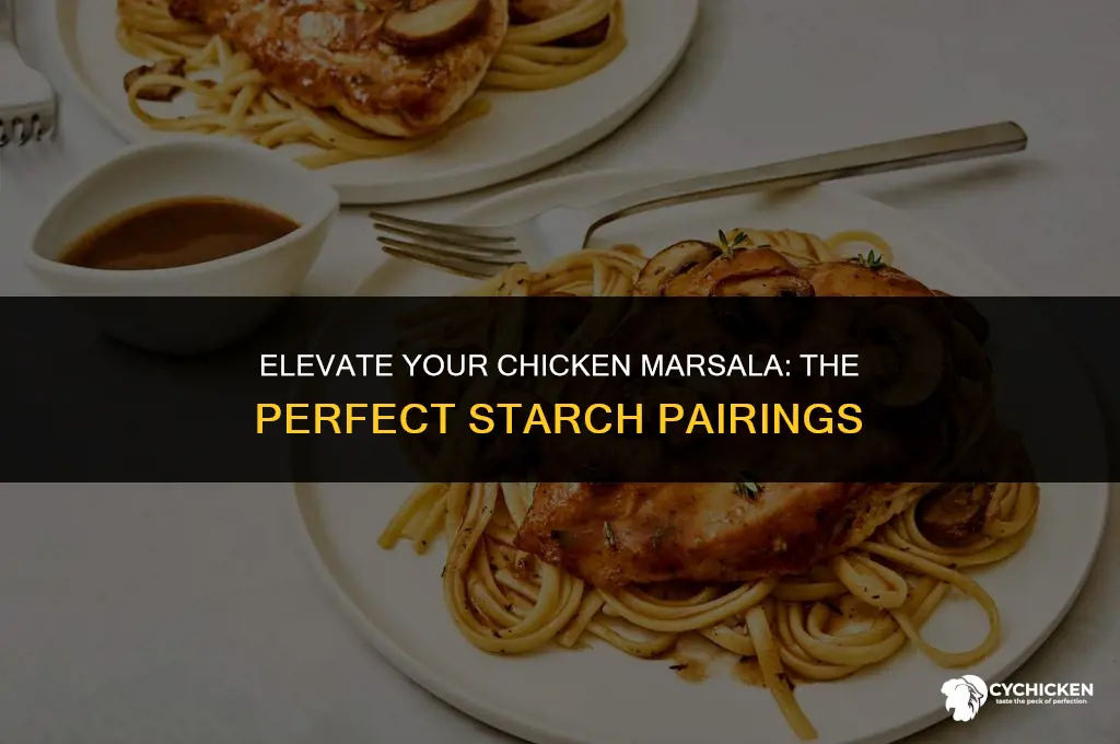what starch should be served with chicken marsala