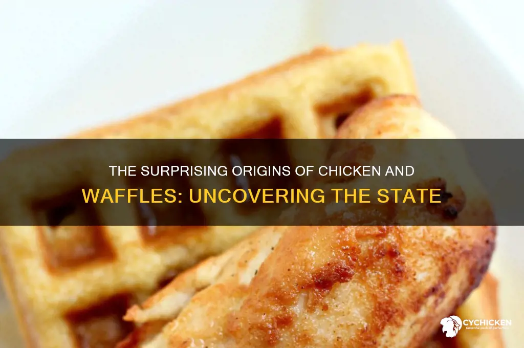 what state did chicken and waffles originate