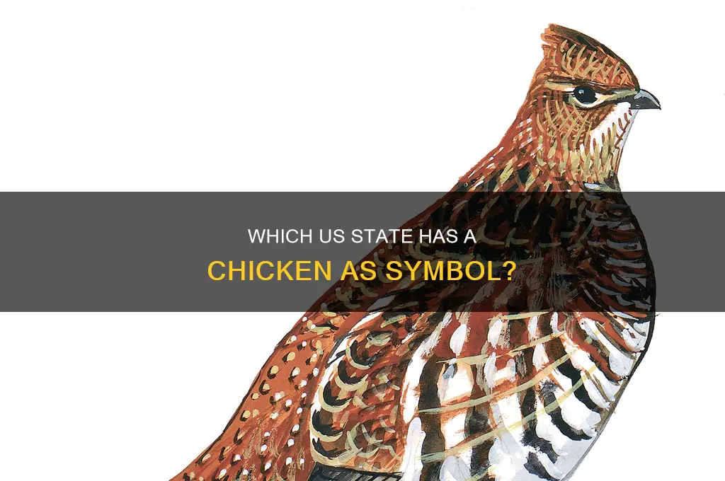what state has a chicken as a state bird