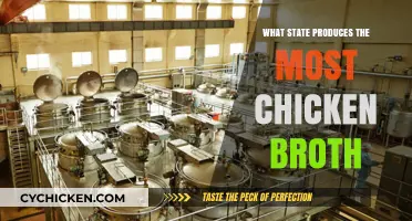 Broth Bounty: Which State Reigns Supreme in Chicken Broth Production?