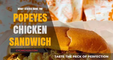 Popeyes Chicken Sandwich Availability: Which States Have It?
