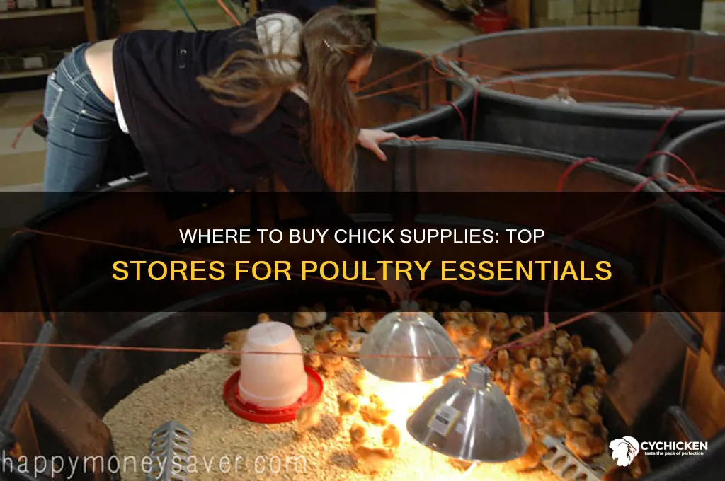 what store can you buy chick supplies