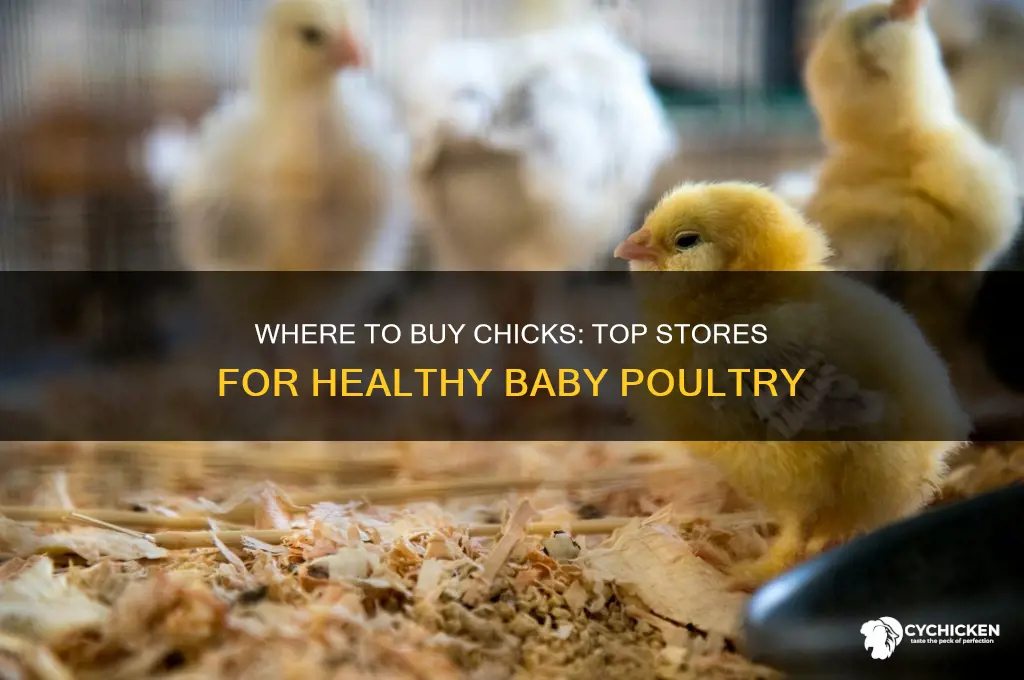 what store can you buy chicks