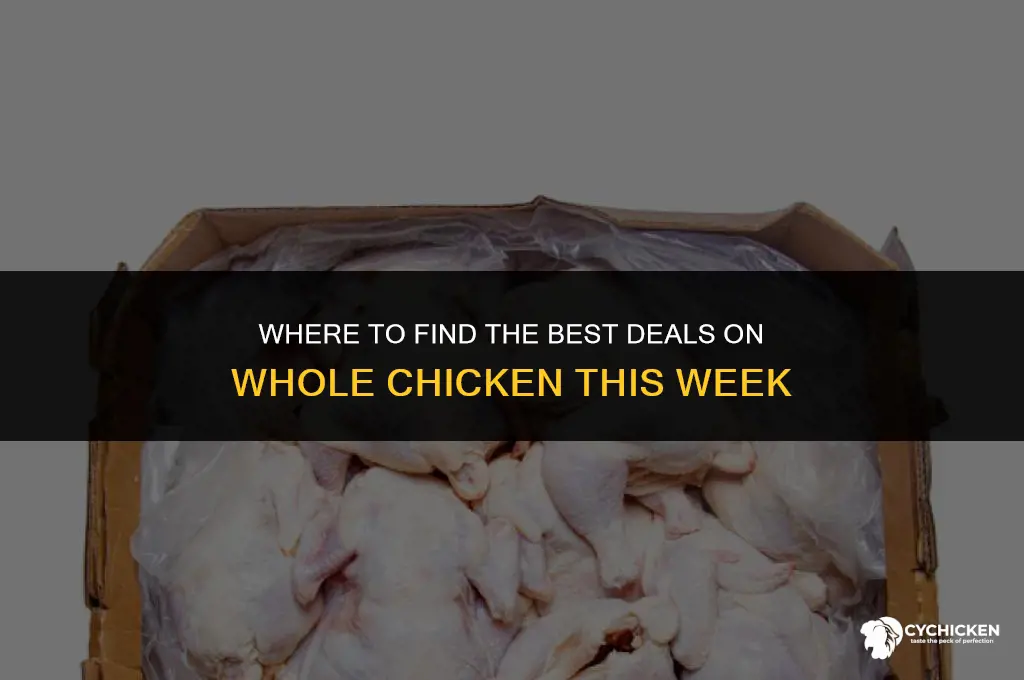 what store has whole chicken on sale