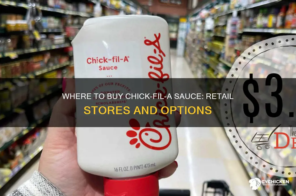 what store sells chick fil a sauce