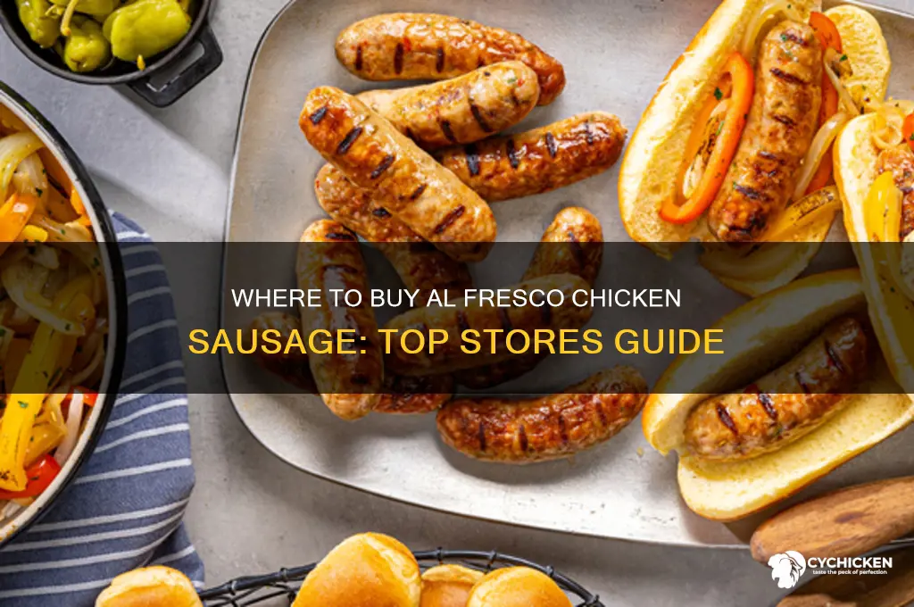 what stores is al fresco chicken sausage sold