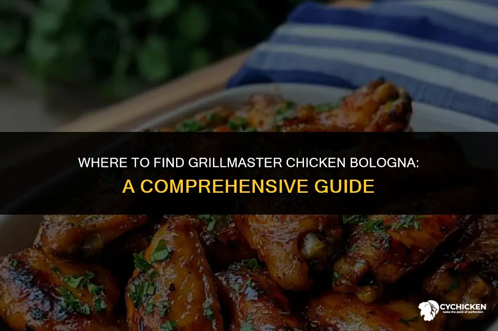 what stores sale grillmaster chicken bologna