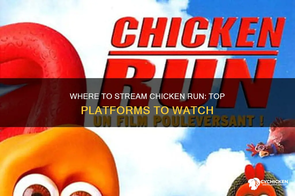 what streaming service is chicken run on