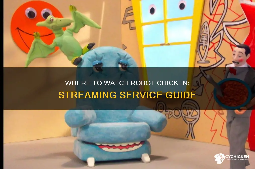 what streaming service is robot chicken on