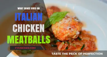 Perfect Pairings: Best Sauces for Italian Chicken Meatballs Revealed