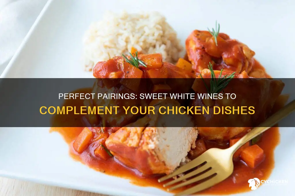 what sweet white wine goes with chicken