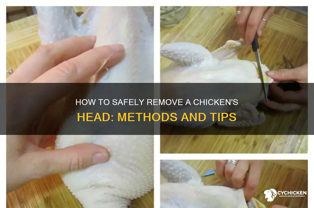what takes the head off a chicken