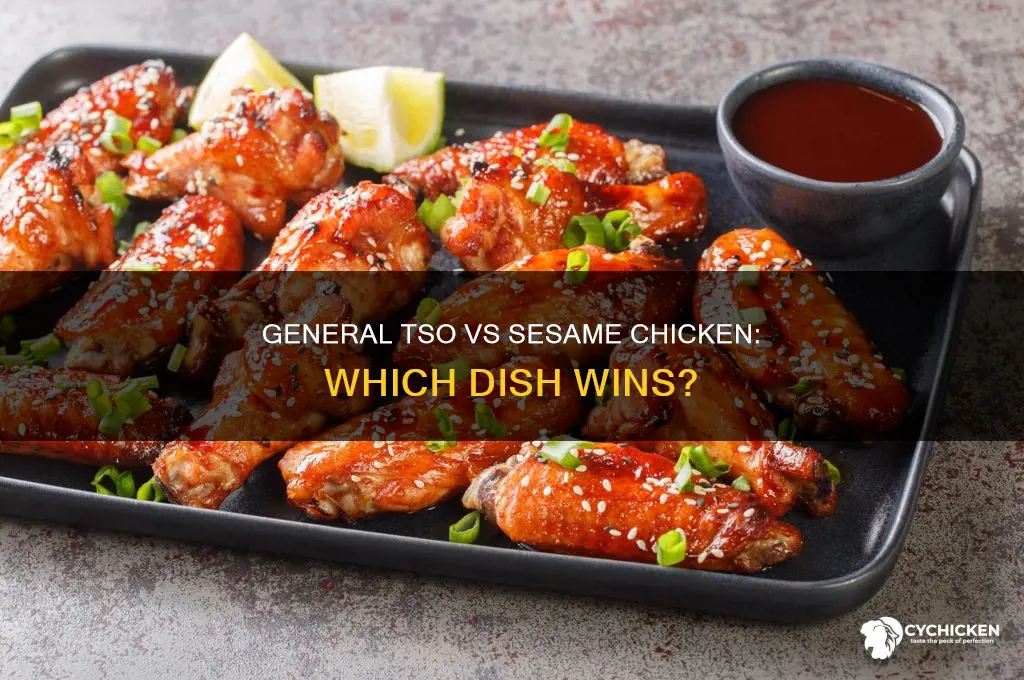 what taste best general tso chicken or sesame chicken