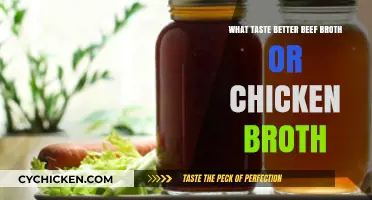 Savoring the Flavor: Beef Broth vs. Chicken Broth Showdown