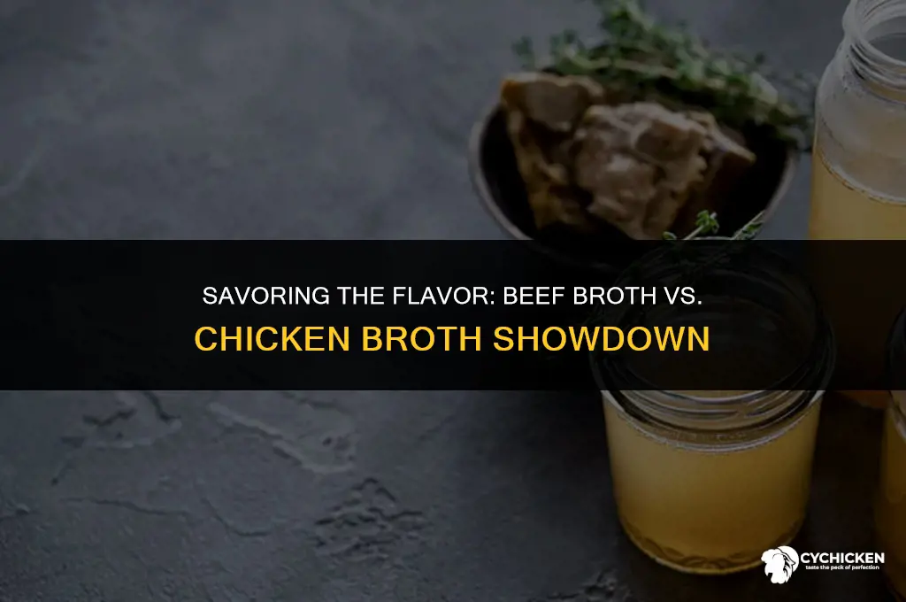 what taste better beef broth or chicken broth