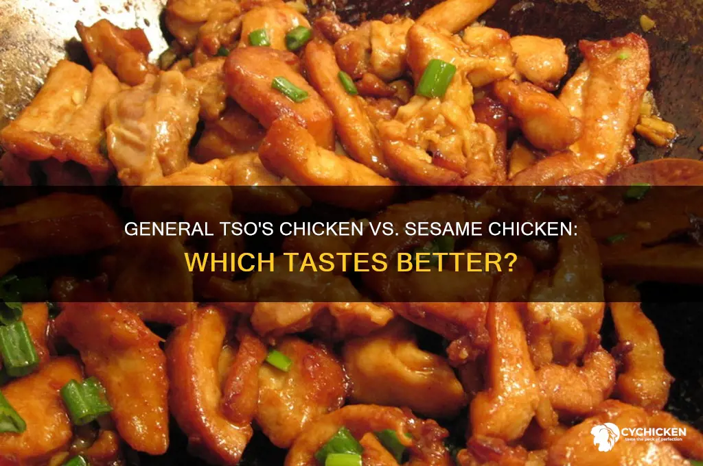 what taste better general toss chicken or seaso