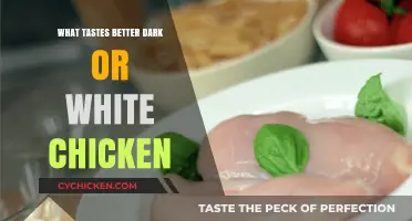 Dark vs. White Chicken Meat: Which Flavor Reigns Supreme?