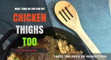 Perfect Pan-Fried Chicken Thighs: Ideal Temperature and Cooking Tips
