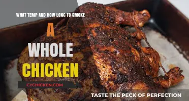 Perfectly Smoked Whole Chicken: Temperature and Time Guide