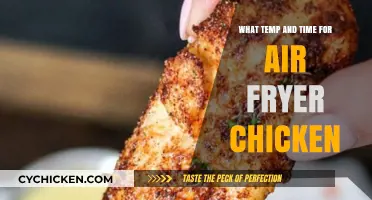 Perfect Air Fryer Chicken: Optimal Temperature and Cooking Time Guide