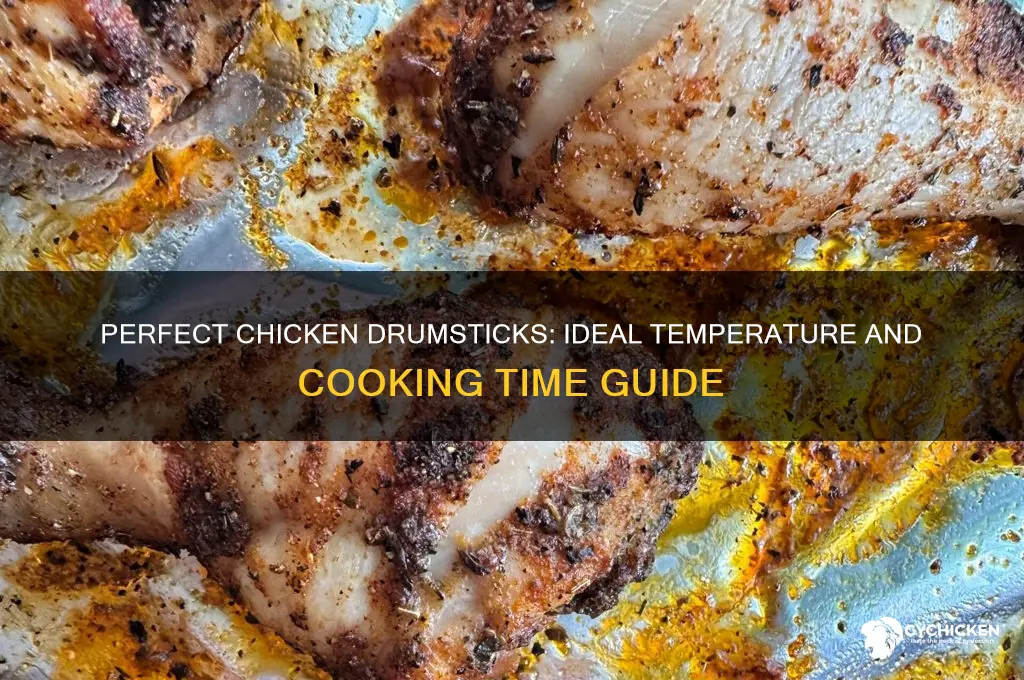 what temp and time for chicken drumsticks