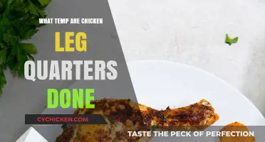 Perfectly Cooked Chicken Leg Quarters: Ideal Temperature Guide