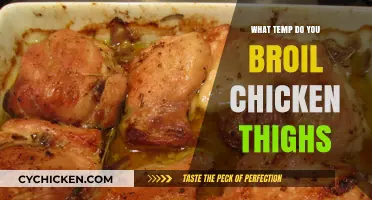 Perfectly Broiled Chicken Thighs: Ideal Temperature for Juicy Results