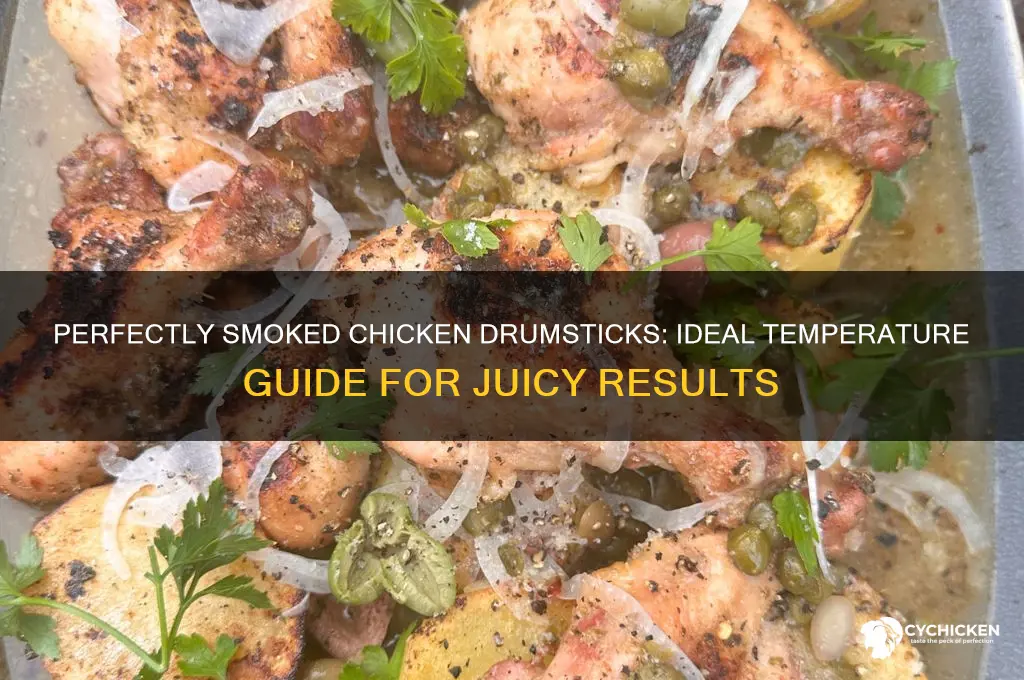 what temp do you smoke chicken drumsticks