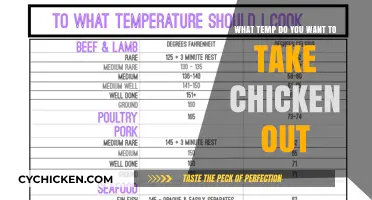 Ideal Temperature to Take Chicken Out