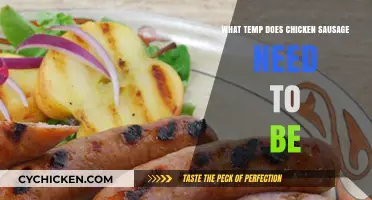 Perfect Chicken Sausage: Ideal Cooking Temperature for Juicy Results