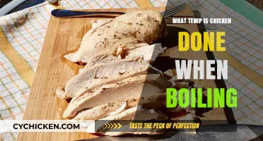 Perfectly Boiled Chicken: The Ideal Temperature for Safe Cooking