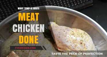 Perfectly Cooked White Meat Chicken: Ideal Temperature Guide