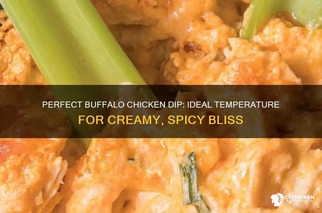 what temp should buffalo chicken dip be