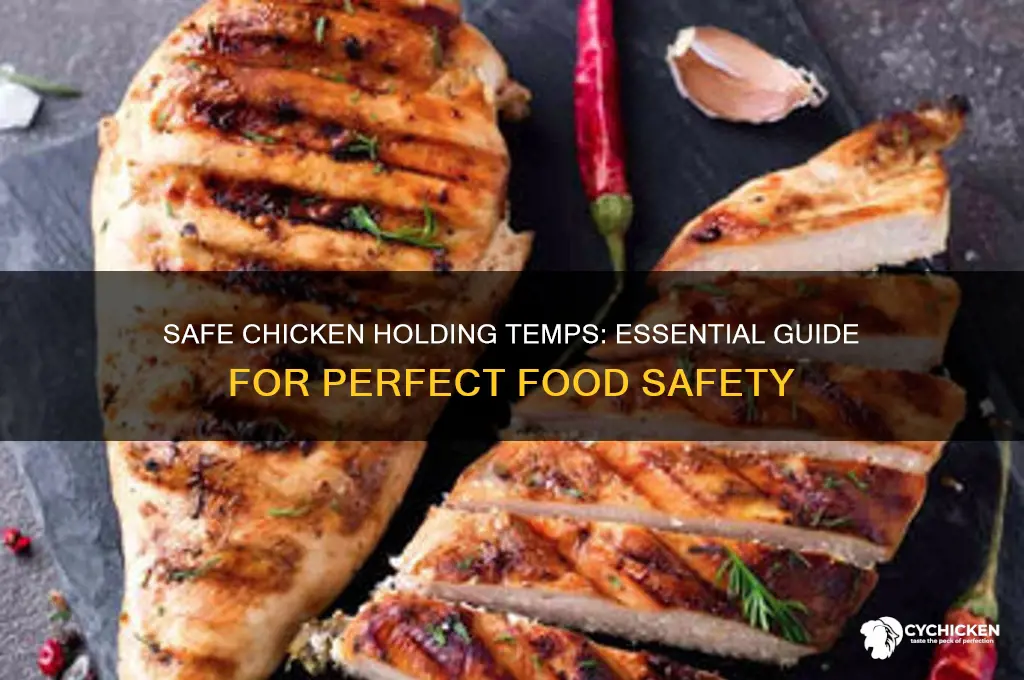 what temp should chicken be held at